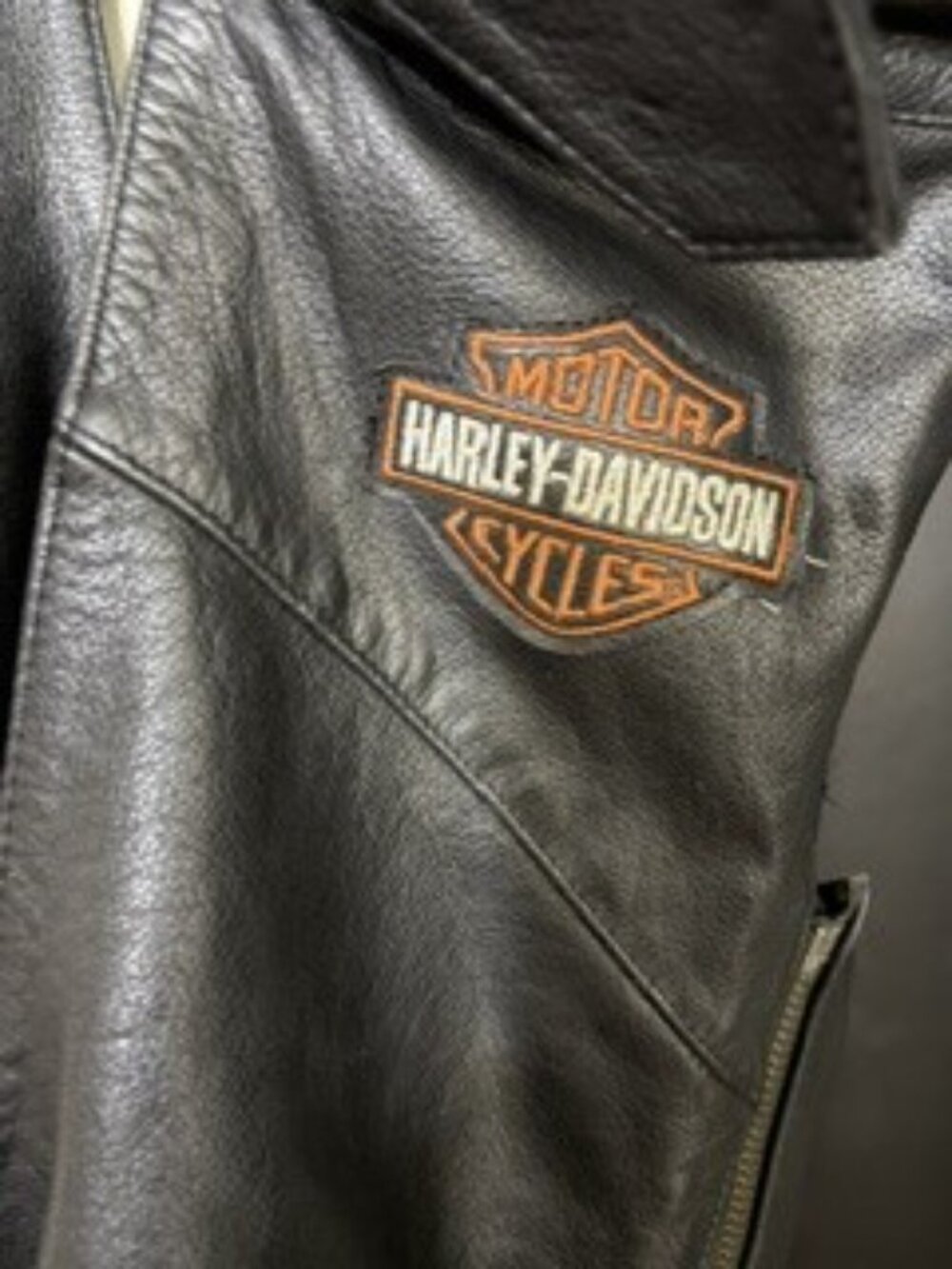 Harley Davidson Leather Chaps (L) - Picture 3 of 4